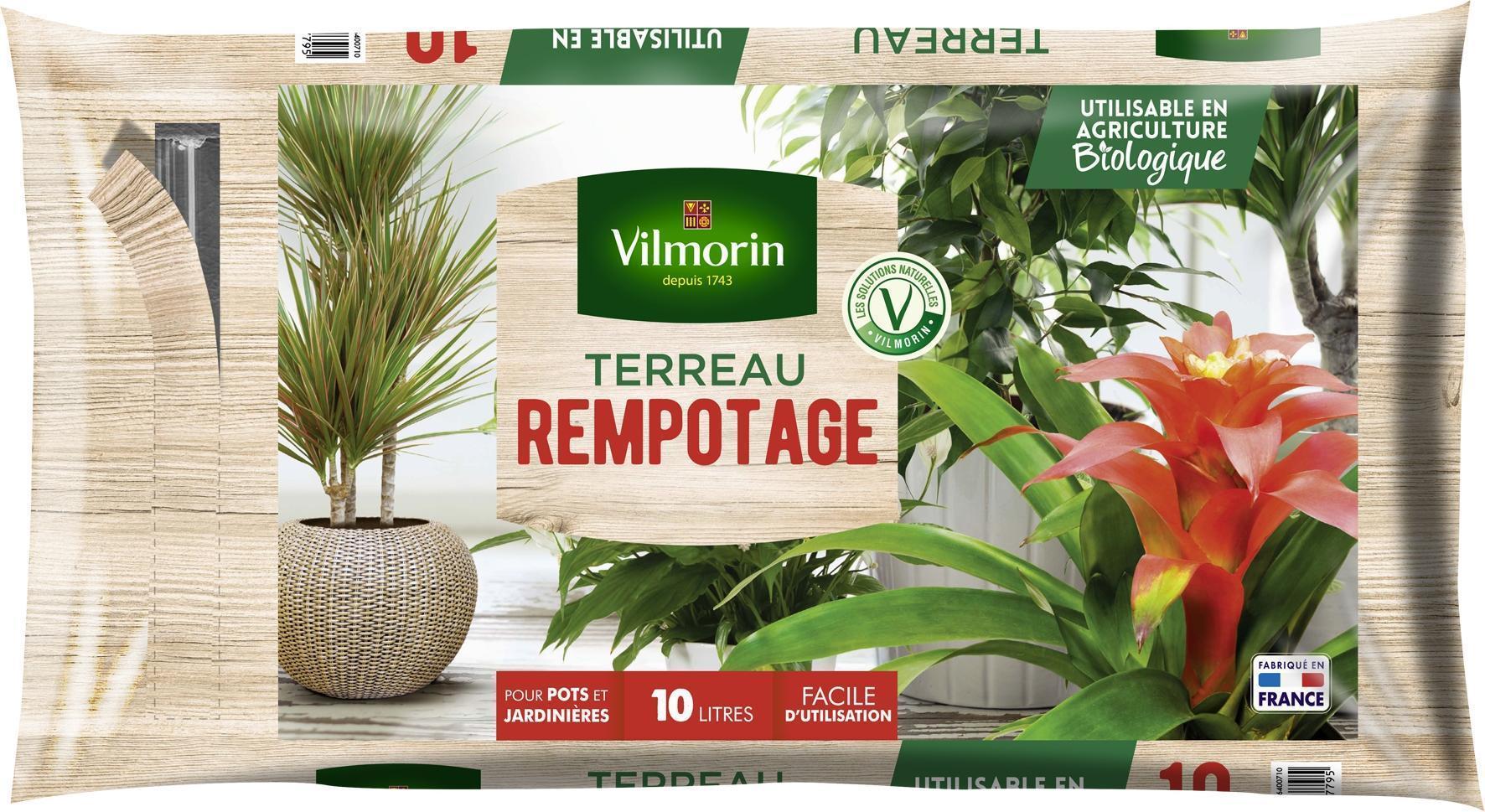 Terreau rempotage